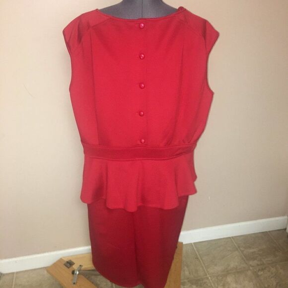Spense Woman Plus Size Red Dress 22W - Picture 5 of 12